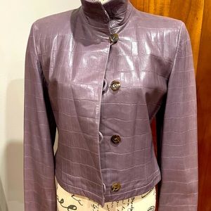 GIORGIO ARMANI Leather Jacket